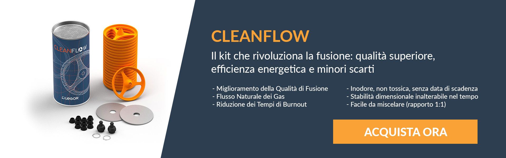 Articoli in promozione Cleanflow